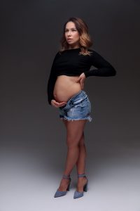 Фотосессия беременности в студии в стиле модного журнала VOGUE все включено Москва Жуковский Раменское Люберцы я беременна