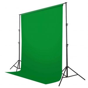 Тканевый фон хромакей 2.7х4.6м в фотостудии Раменское Жуковский