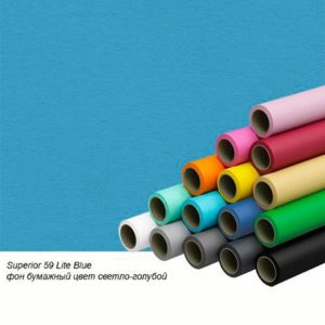 Фон бумажный цвет светлоголубой ширина 27м Жуковский Егорьевск Бронницы Лыткарино Кашира Воскресенск Раменское Москва Коломна